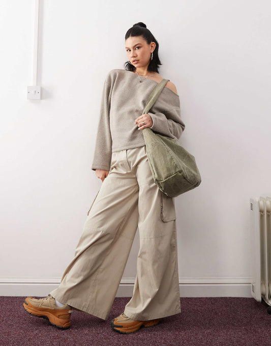 Baggy Cargo Trouser With Pocket Details