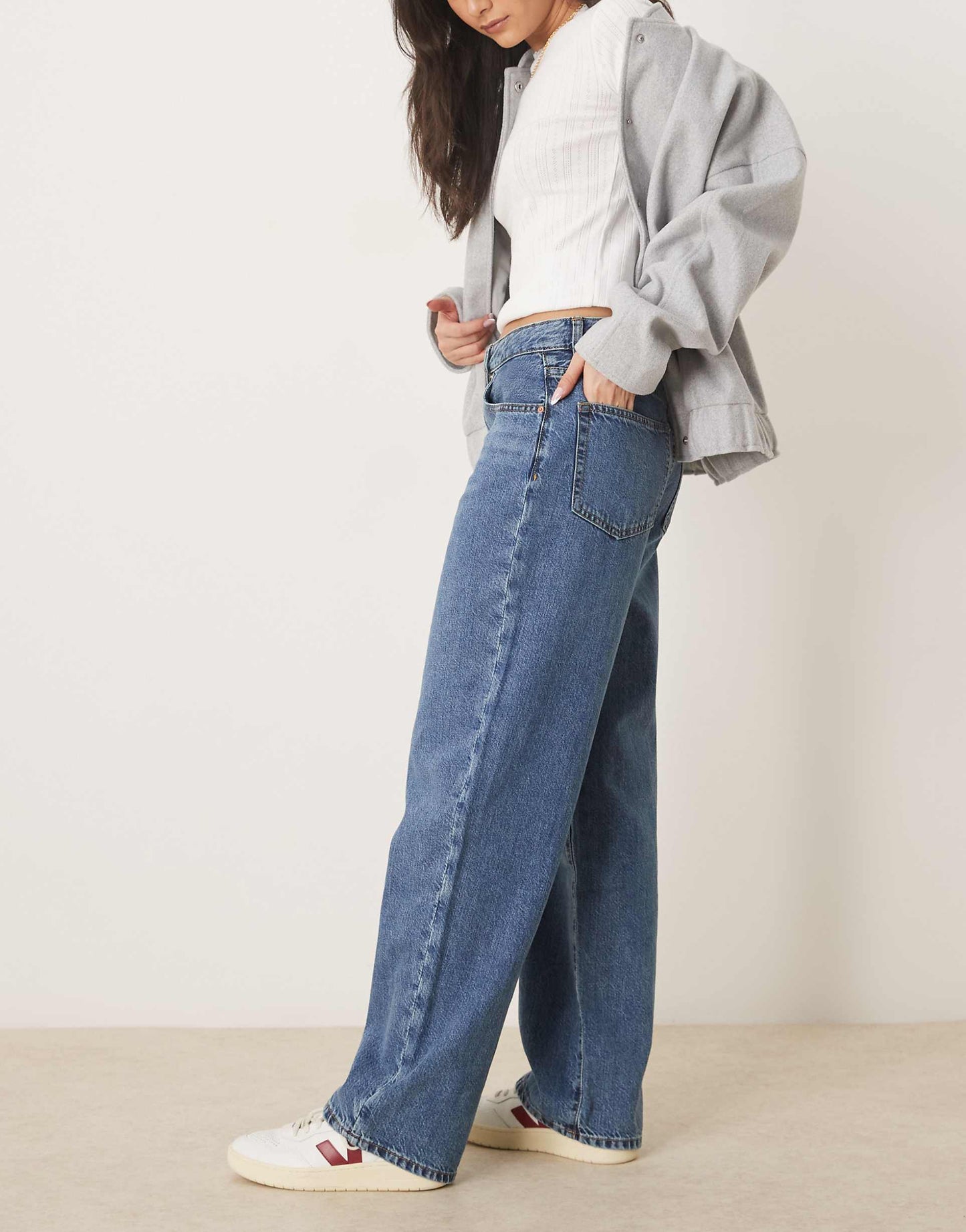 Low Waist Baggy Jeans