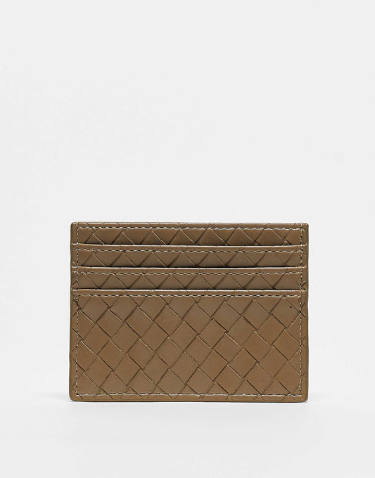 Braided Weave Card Holder