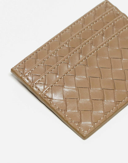 Braided Weave Card Holder