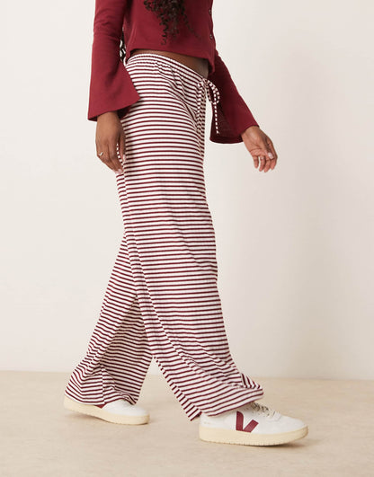 Straight Leg Soft Trousers