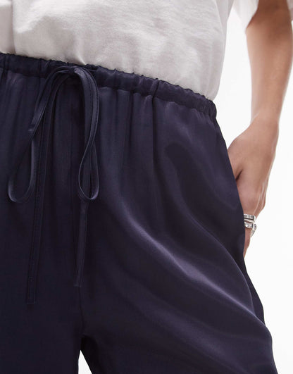 Satin Drawcord Trouser