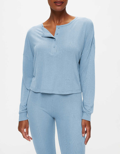 Amelia Oversized Henley Top