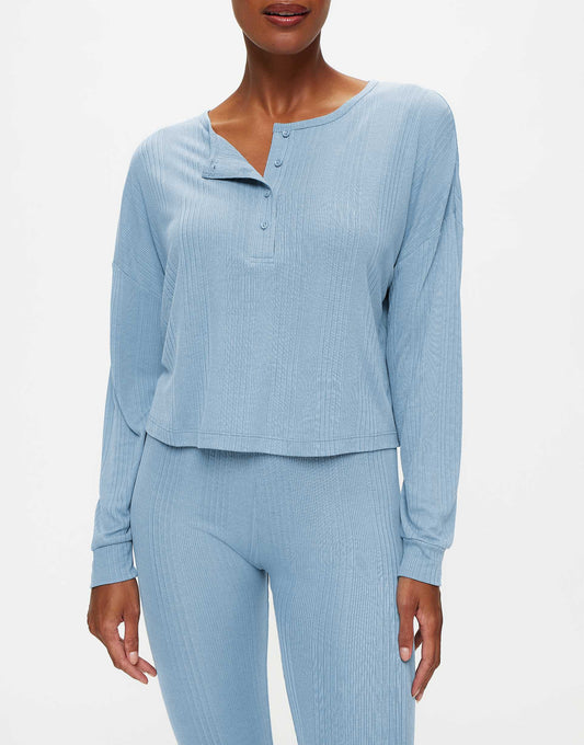 Amelia Oversized Henley Top