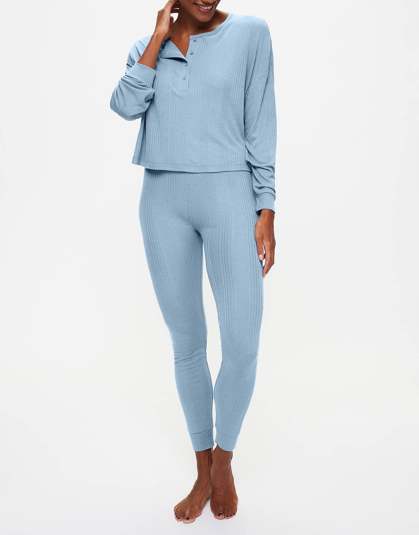 Amelia Oversized Henley Top