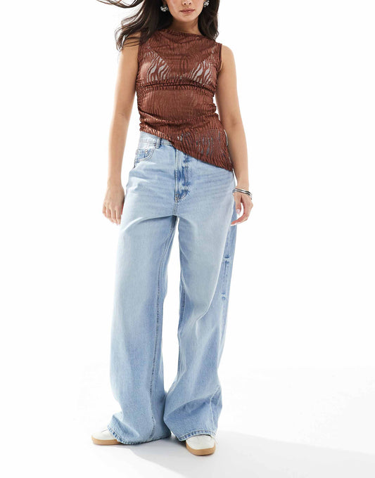 D88 Baggy Wide Leg Jean