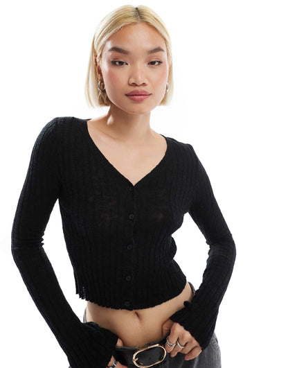 Str Light Knit Cardigan