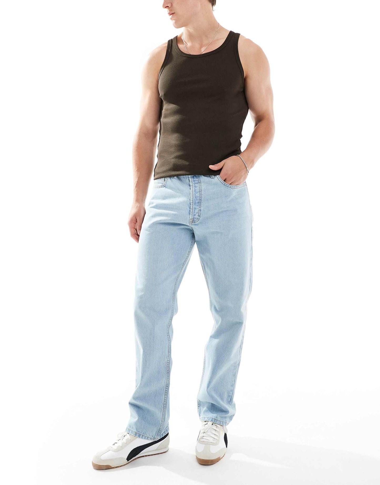 Dash Regular Fit Straight Leg Jeans
