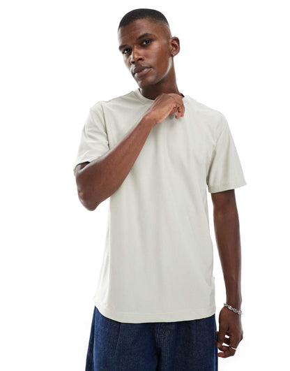 Plisse Relaxed T-Shirt
