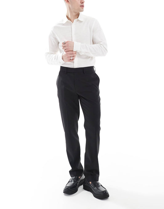Smart Slim Fit Trousers
