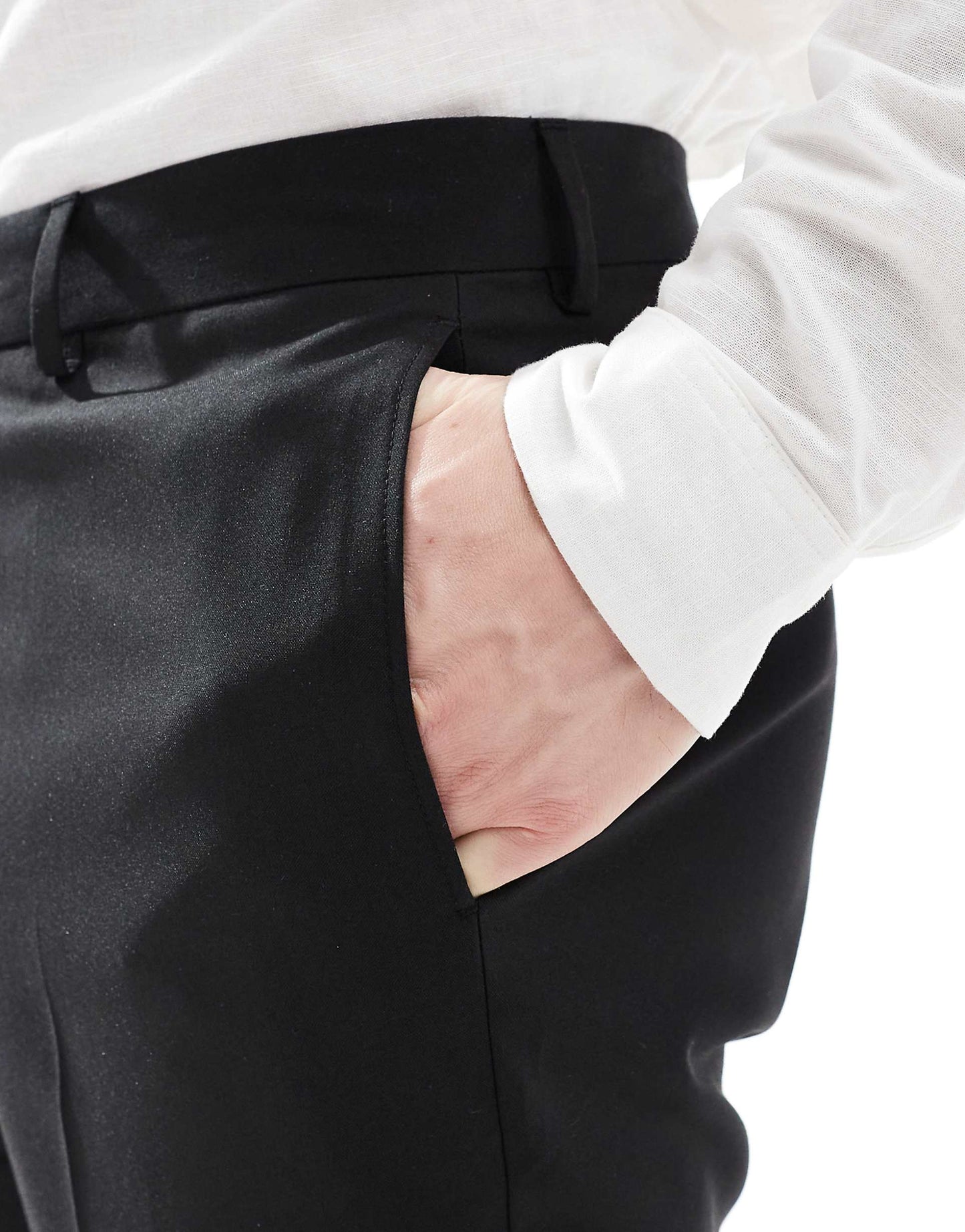 Smart Tapered Fit Trousers