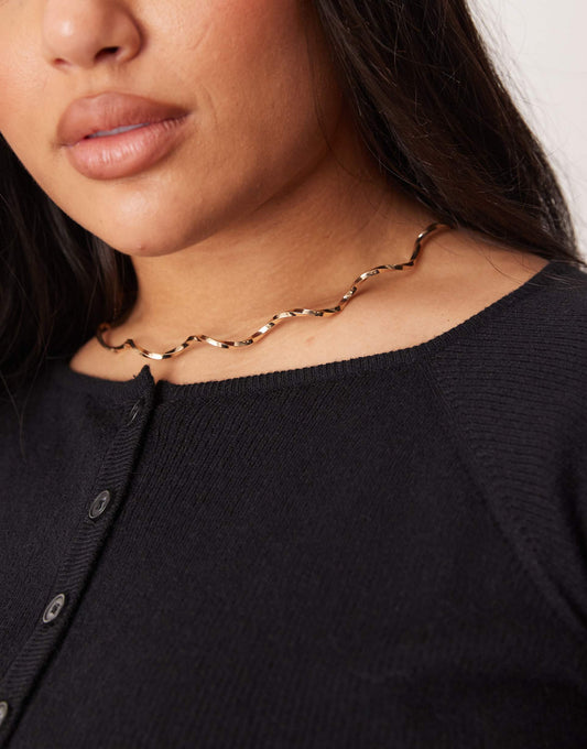 Curve Torque Choker With Wave Design