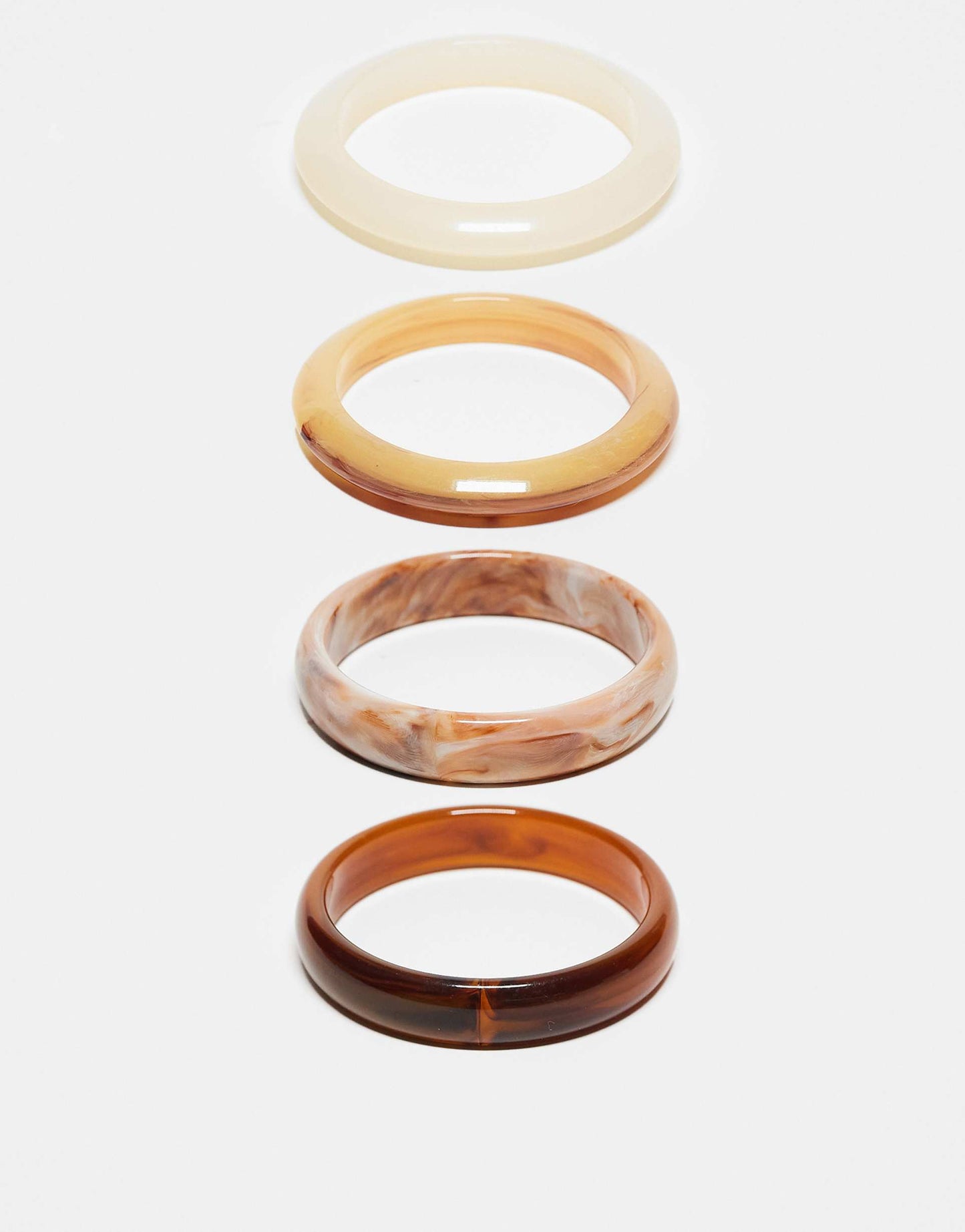 Pack Of 4 Resin Bangles