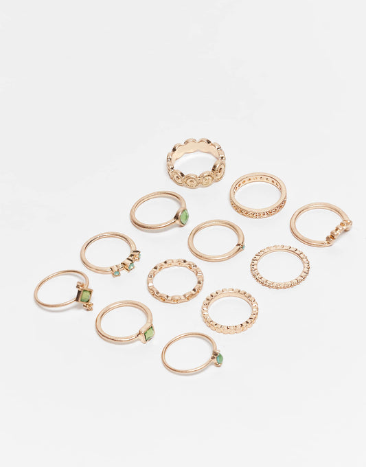 Pack Of 12 Rings