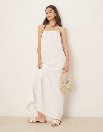Tall Textured Sleeveless Maxi Dress