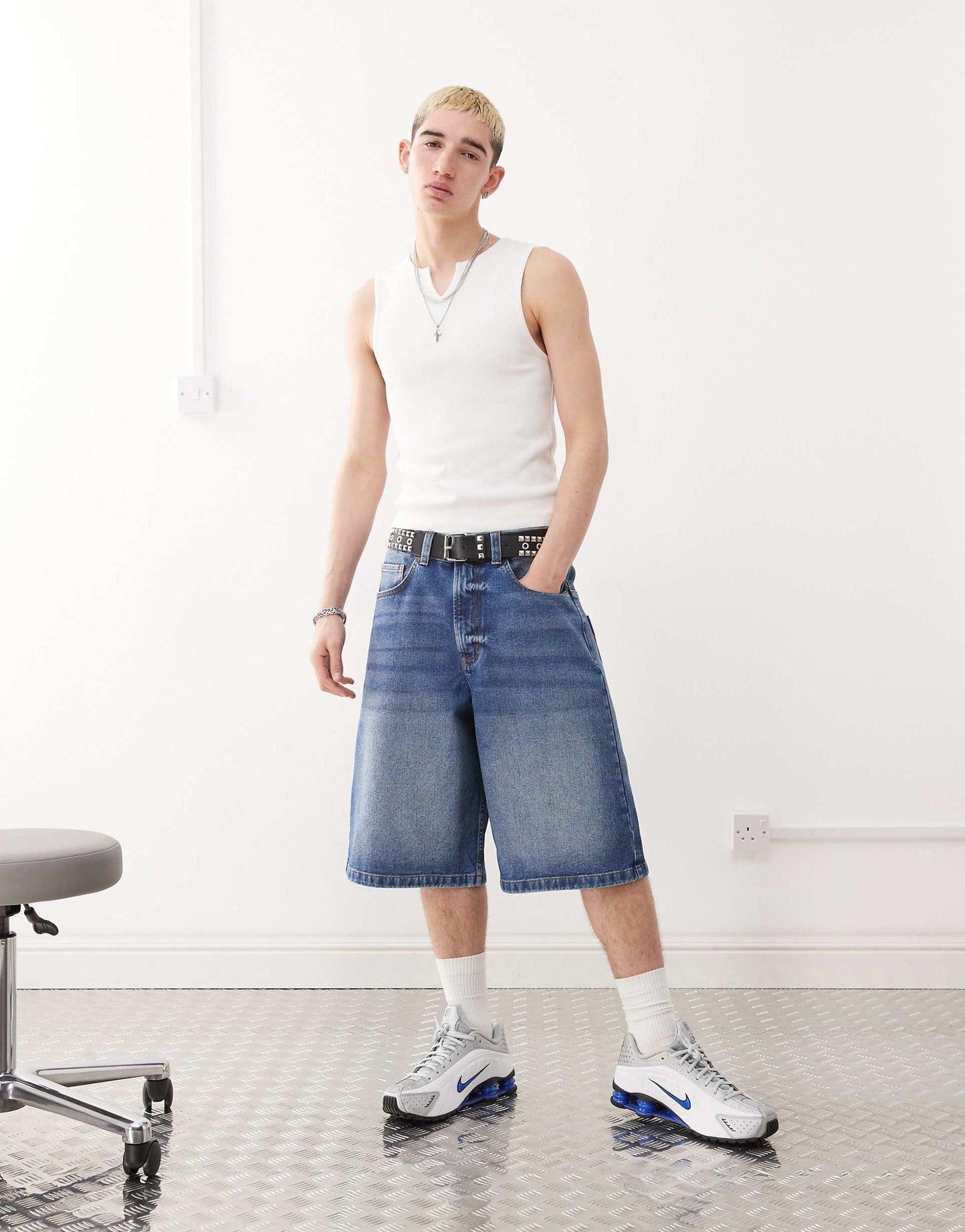 Denim Skater Jorts