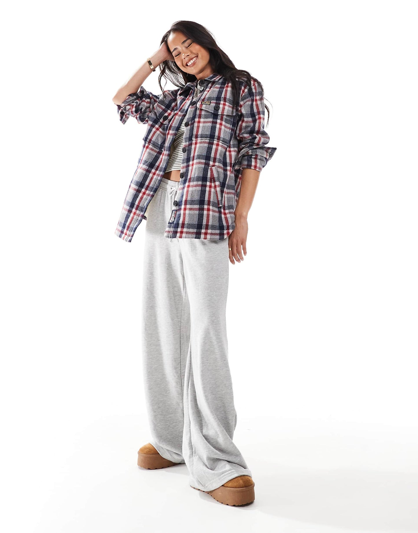 Borg Check Overshirt
