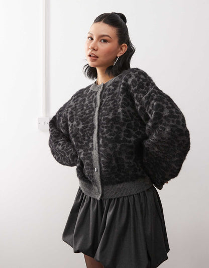 Brushed Cardigan