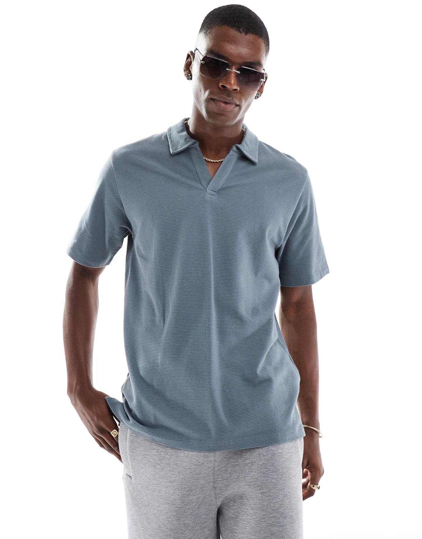 Ribbed Polo