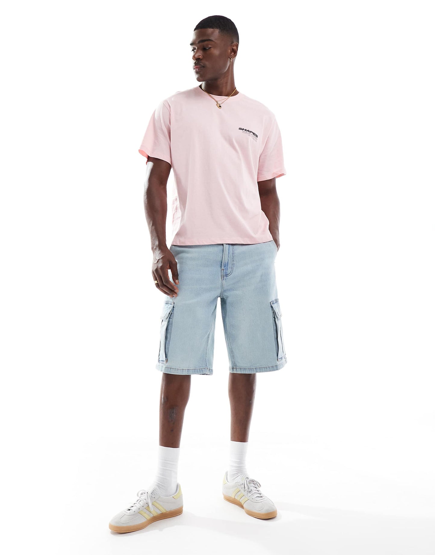 Oversize Back Print T-Shirt With Graphic Print