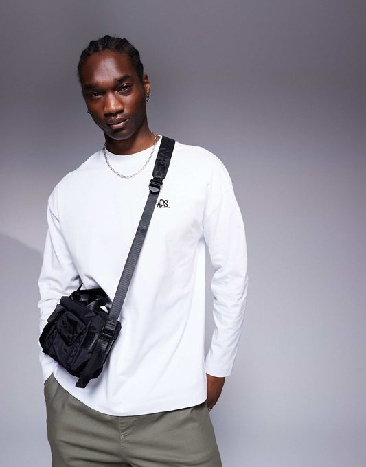 Oversized Heavyweight Long Sleeve T-Shirt 240Gsm
