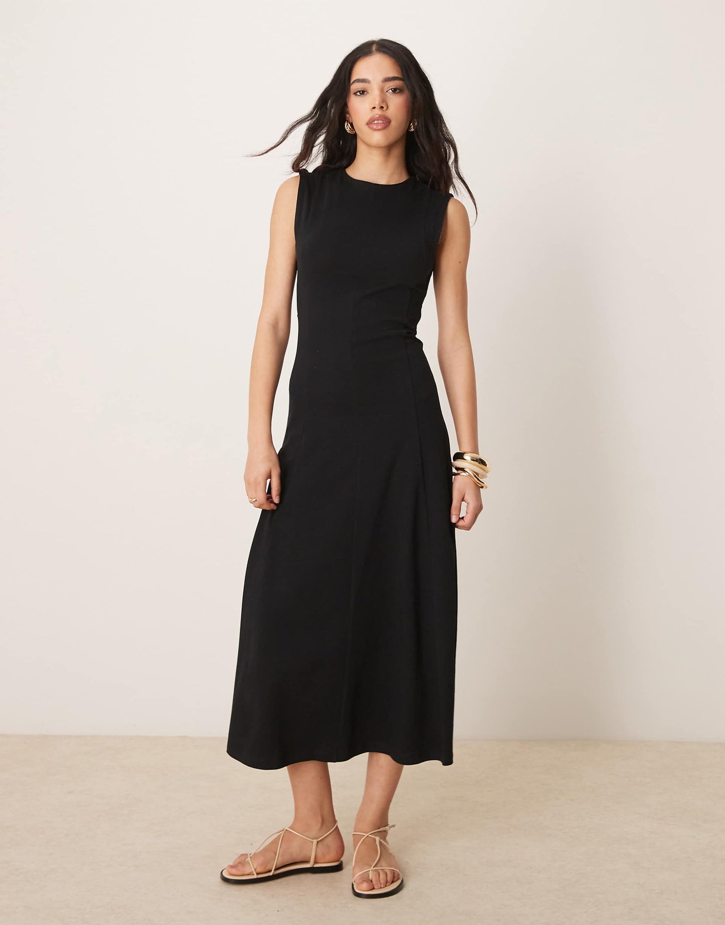 Sleeveless Tennis Midi Dress