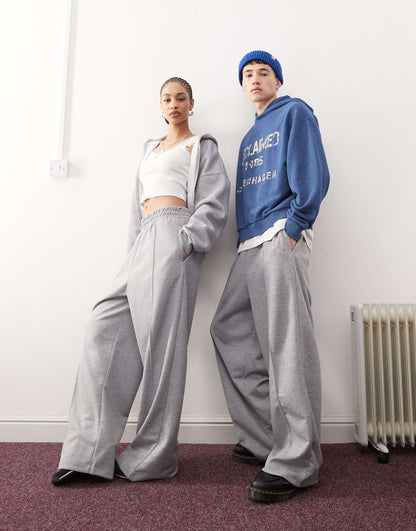 Unisex Smart Wide Leg Jogger