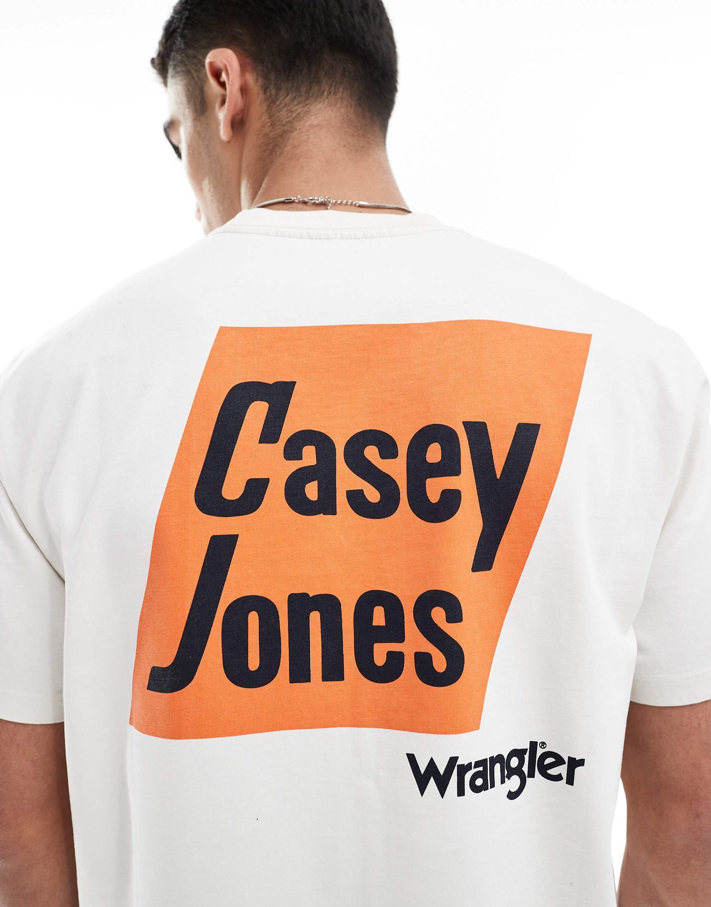 Casey Jones Workwear Logo Back Print Relaxed Heavyweight T-Shirt