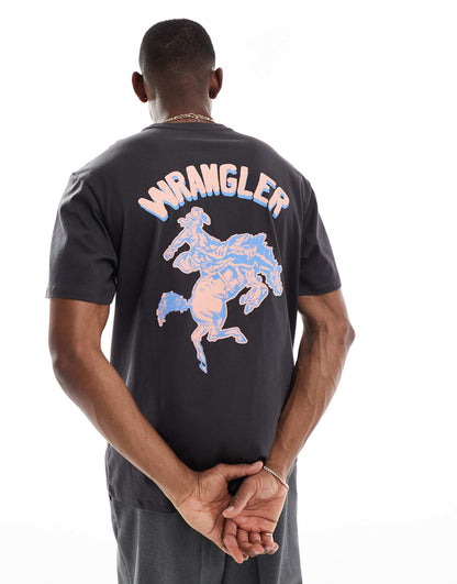 Rodeo Logo Back Print Relaxed T-Shirt