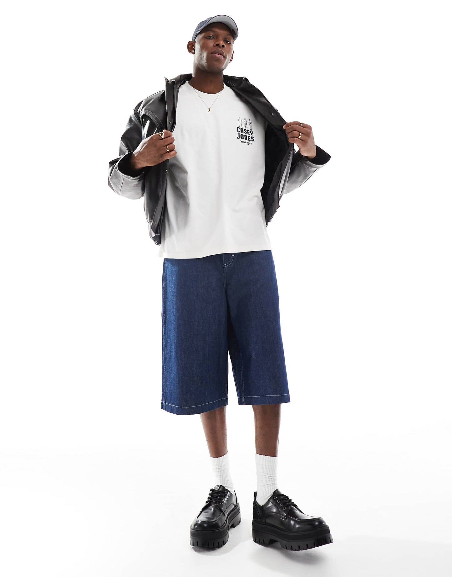 Casey Jones Workwear Skater Denim Shorts