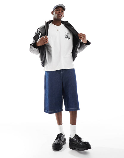 Casey Jones Workwear Skater Denim Shorts