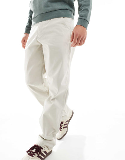 Casey Jones Workwear Relaxed Fit Twill Chino Trousers