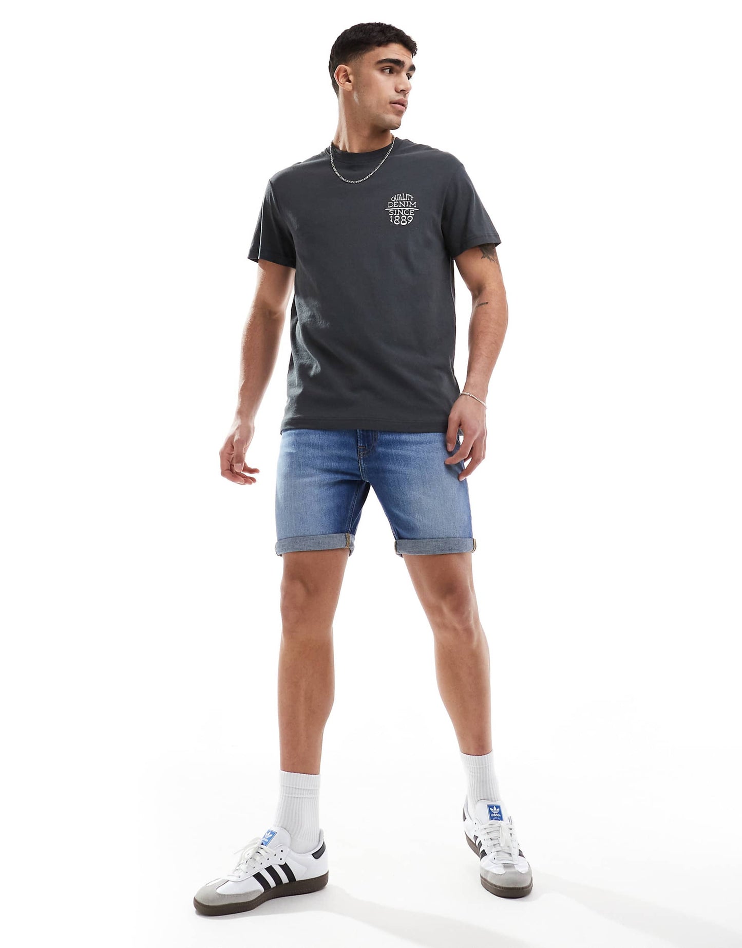 Logo Back Print Relaxed Fit T-Shirt