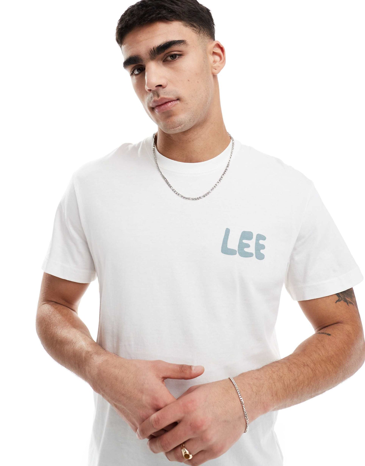 Mountain Back Print Relaxed Fit T-Shirt