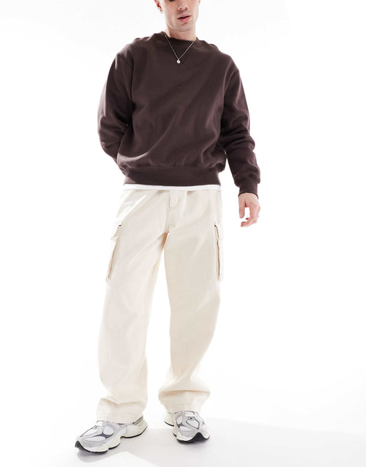 Casey Jones Workwear Loose Twill Cargo Trousers