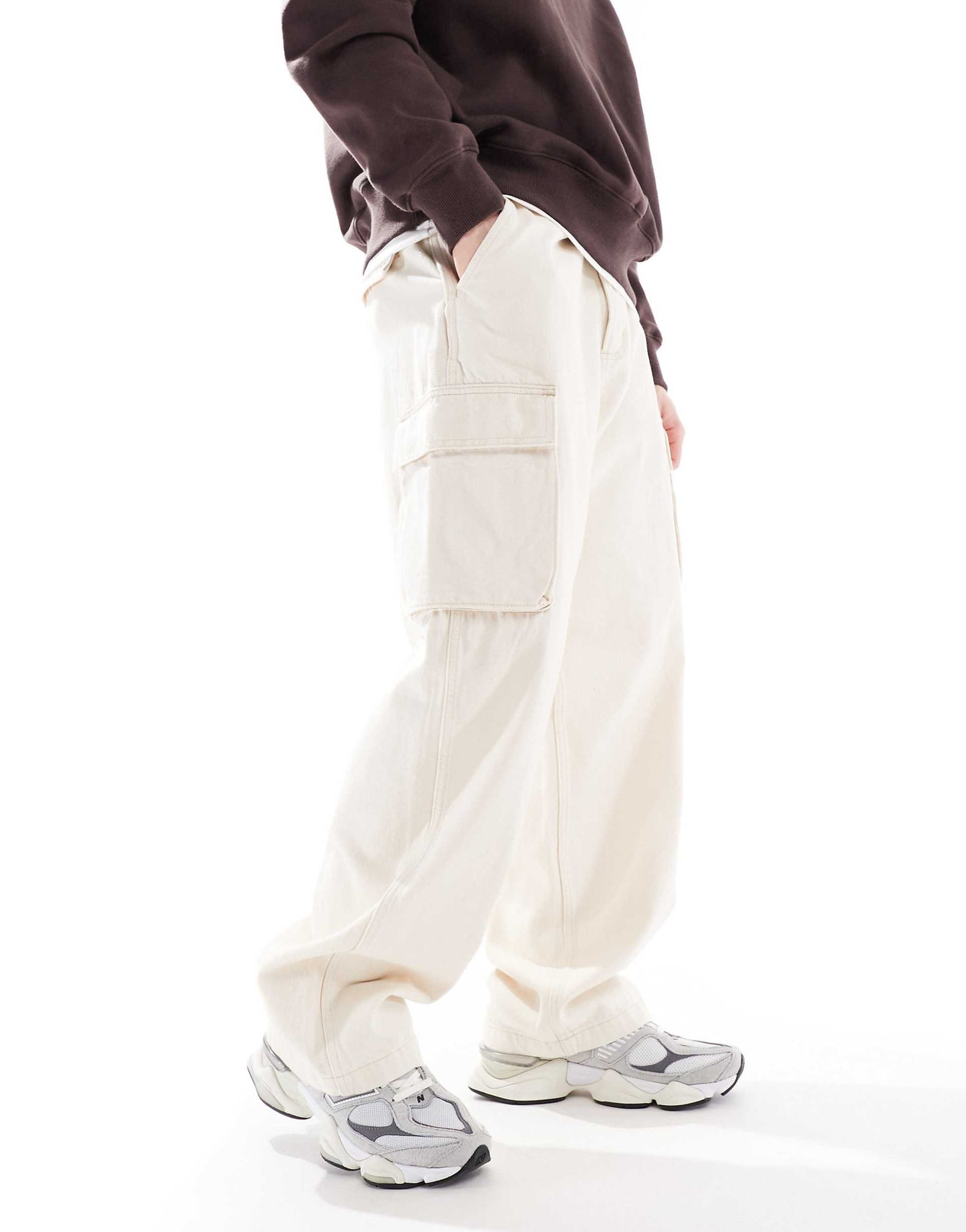 Casey Jones Workwear Loose Twill Cargo Trousers