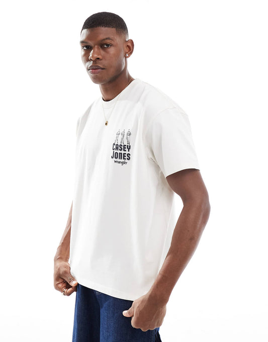 Casey Jones Workwear Logo Vintage Oversized Heavyweight T-Shirt