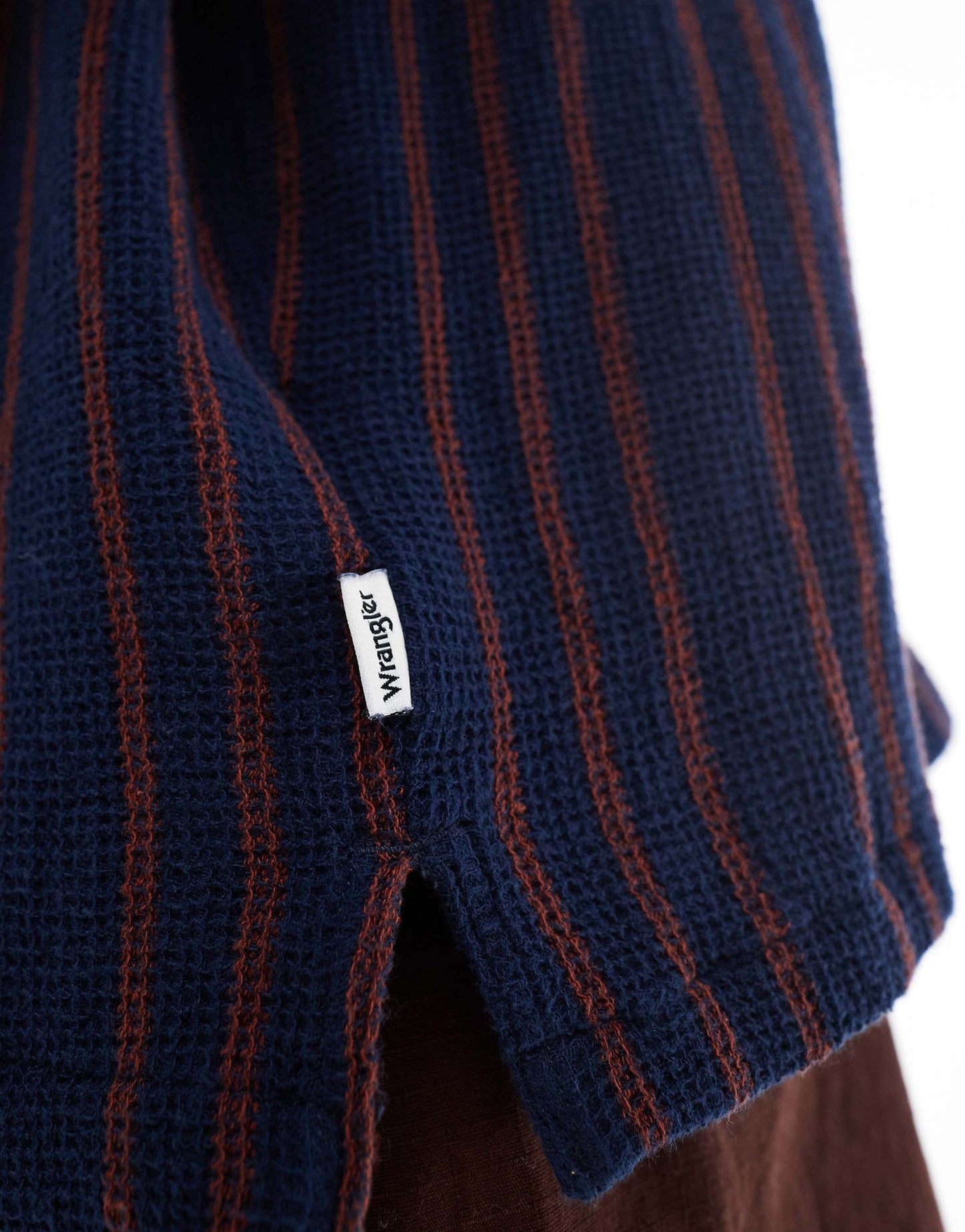 Resort Short Sleeve Relaxed Woven Stripe Cotton Dobby Shirt