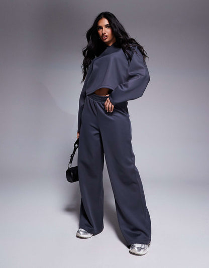 Scuba Wide Leg Jogger Co Ord