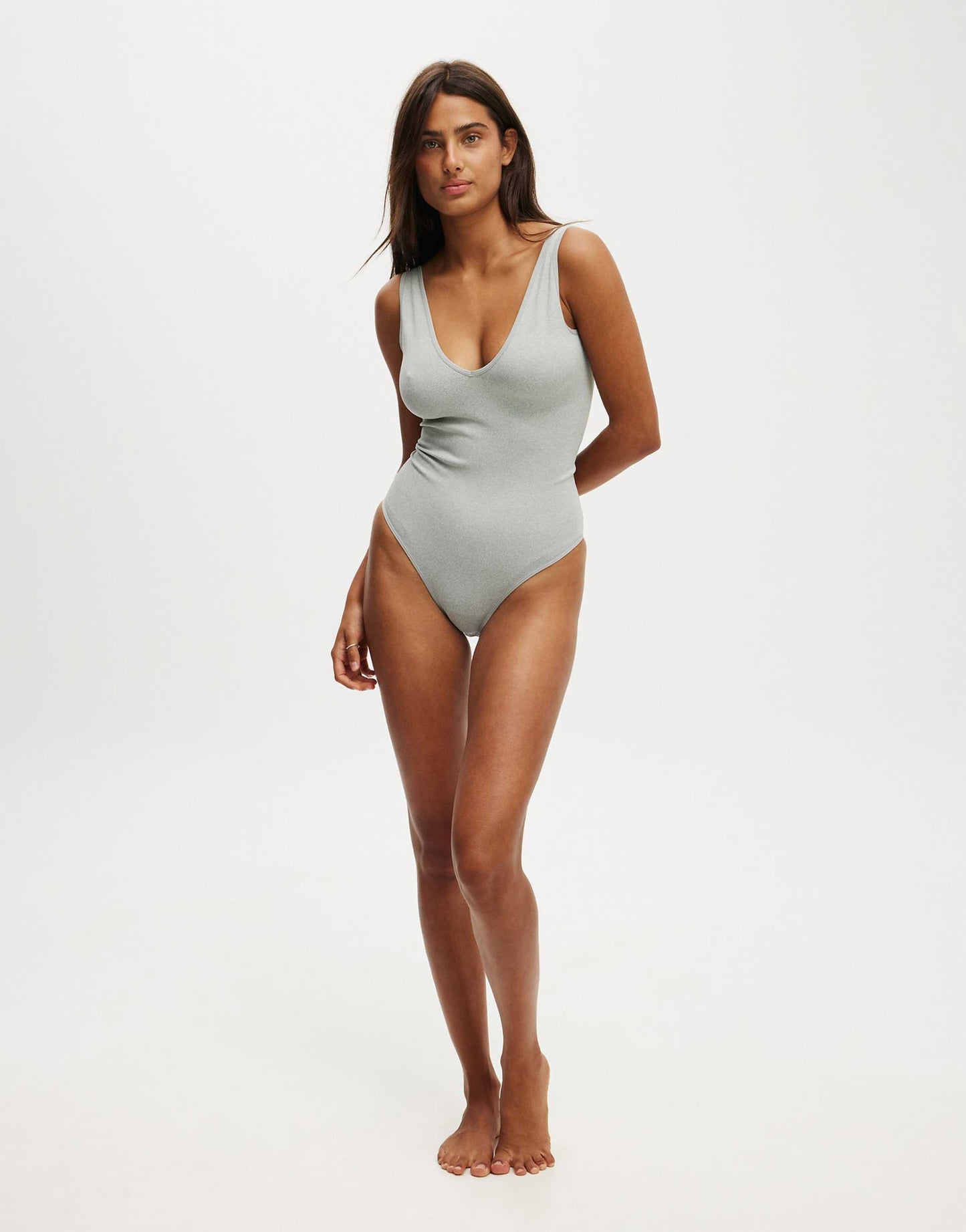 Seamless Plunge Bodysuit