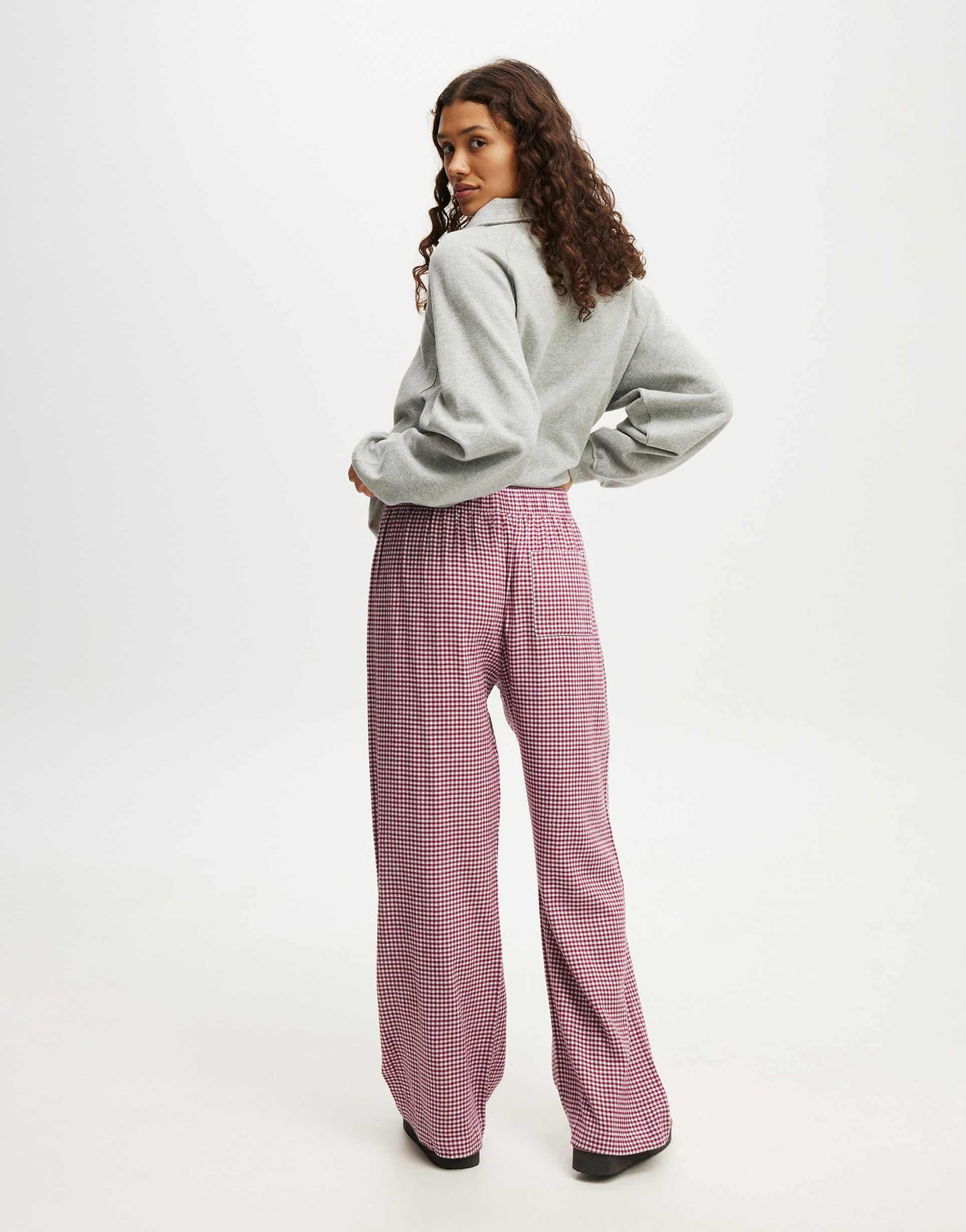Flannel Boyfriend Boxer Pant