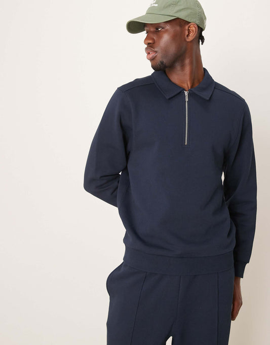 Co-Ord Quarter Zip Sweatshirt