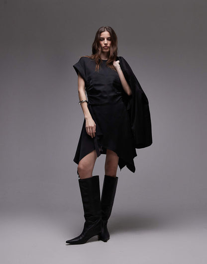 Riko Ruched Mini Dress