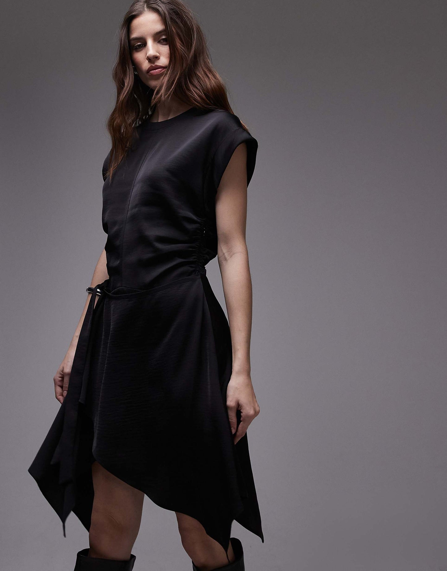 Riko Ruched Mini Dress