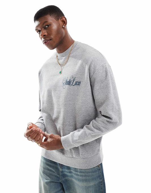 Oversized Sweatshirt With Print