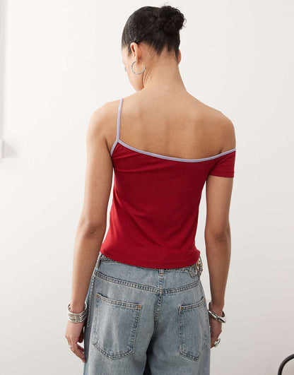 Jala One Shoulder Vest
