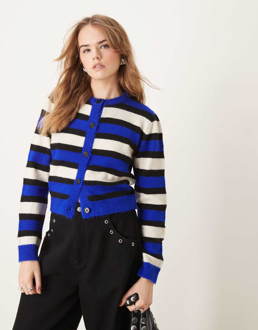 Boxy Fit Knitted Cardigan