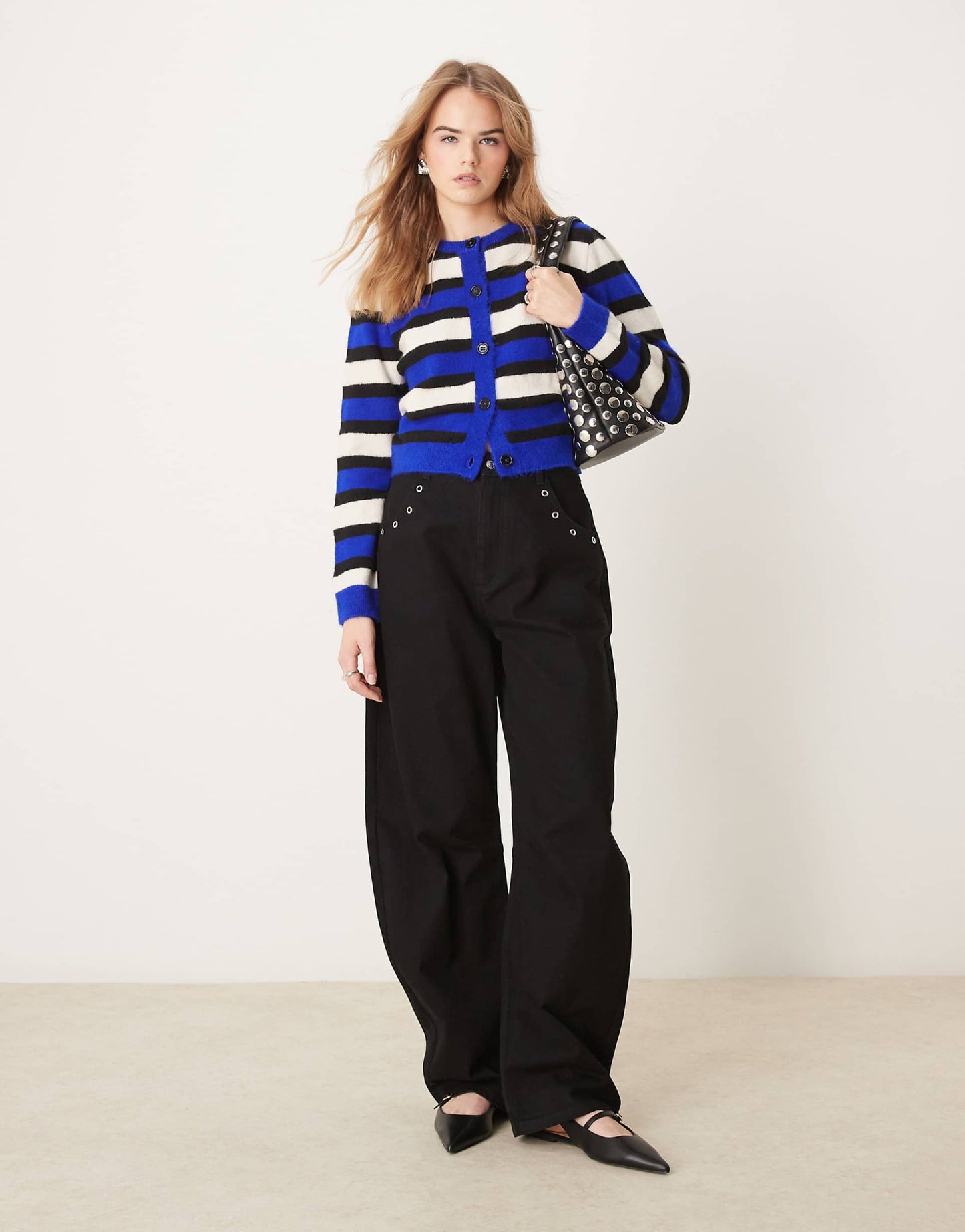 Boxy Fit Knitted Cardigan