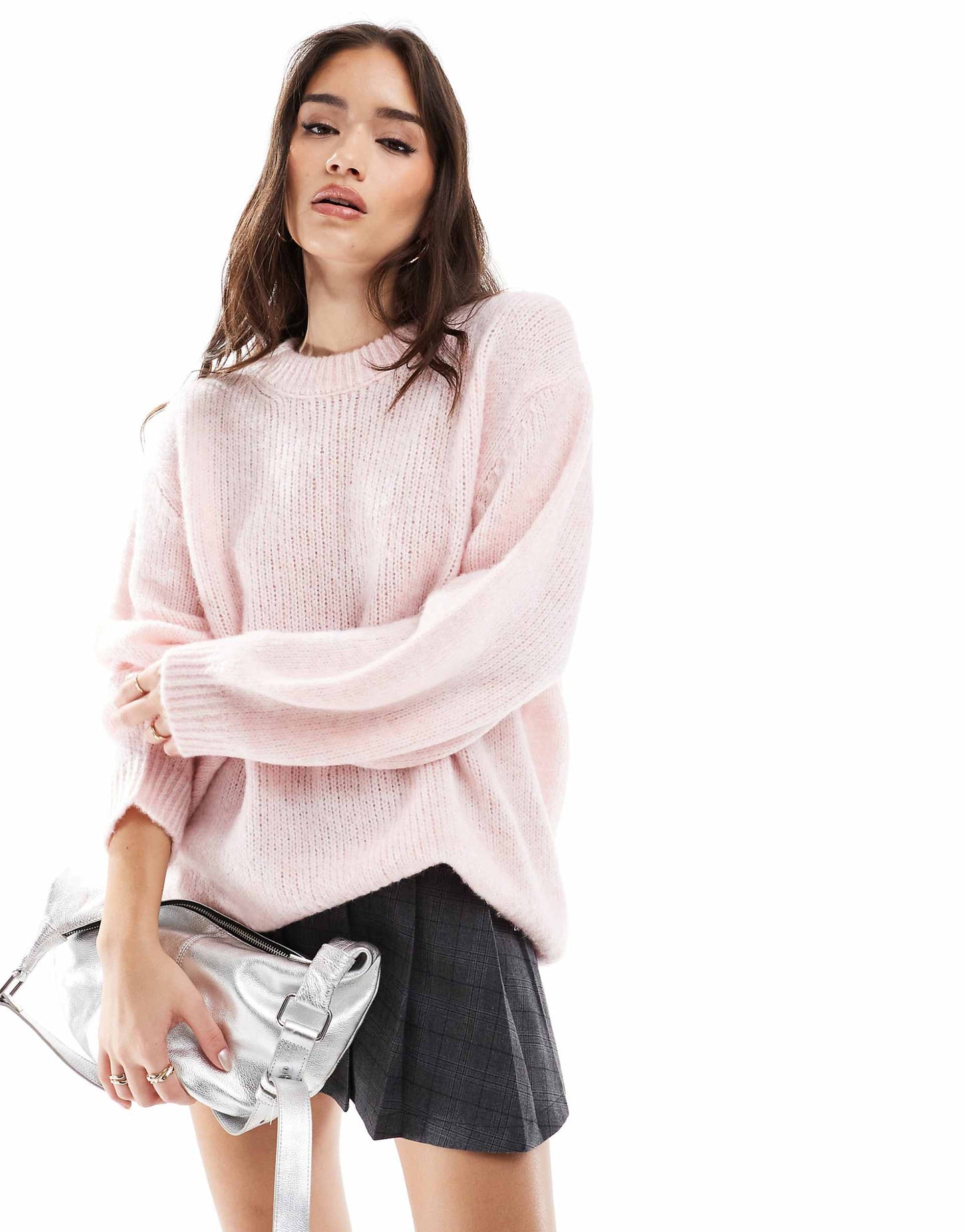 Oversized Crew Neck Jumper