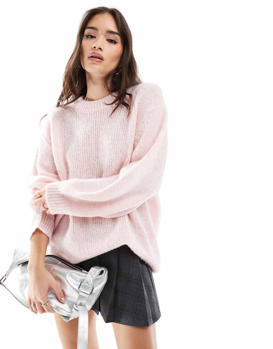 Oversized Crew Neck Jumper